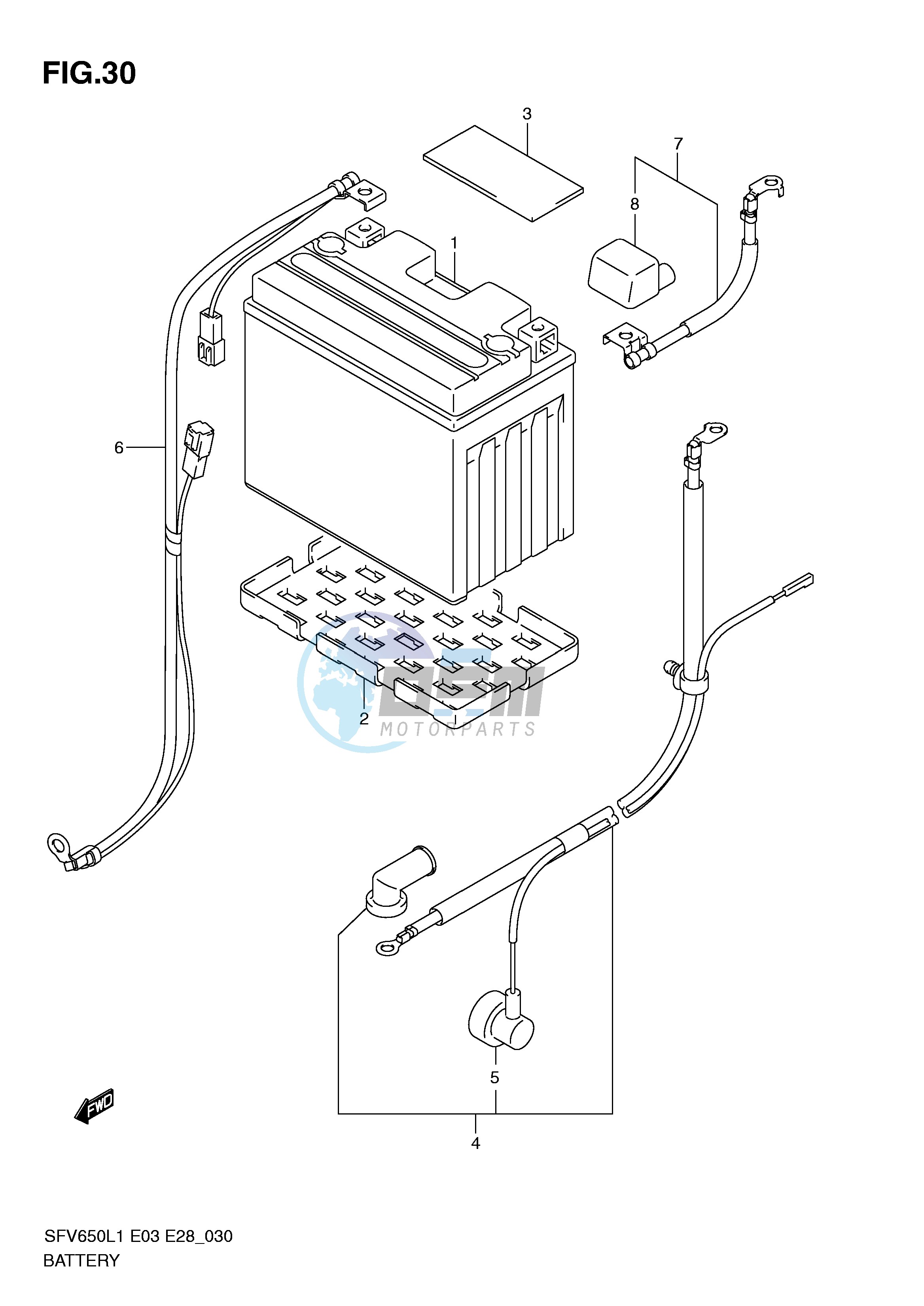 BATTERY (SFV650L1 E3)