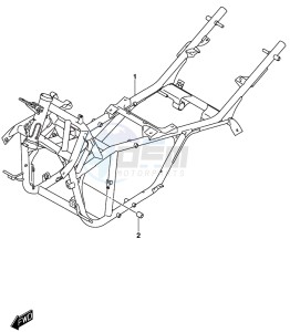 AN650 BURGMAN drawing HANDLE SWITCH