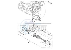 TDM 900 drawing STARTING MOTOR