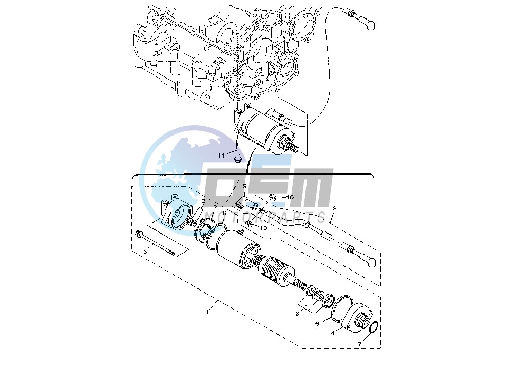 STARTING MOTOR