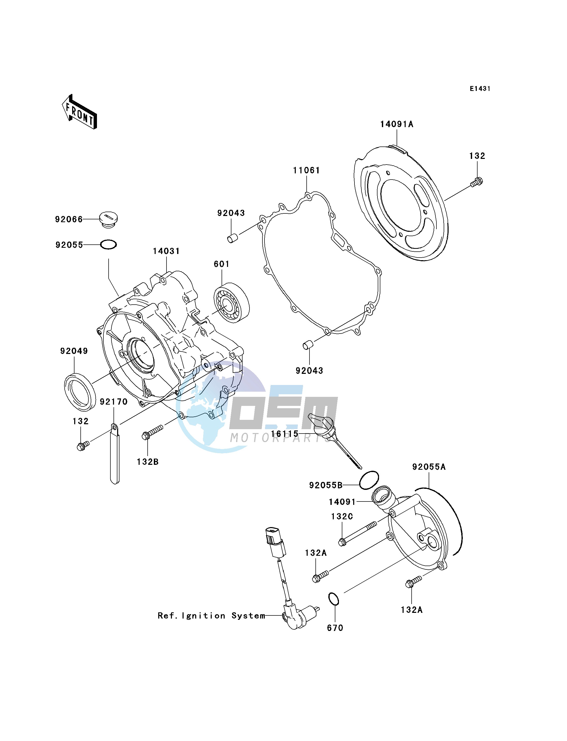 ENGINE COVER-- S- -