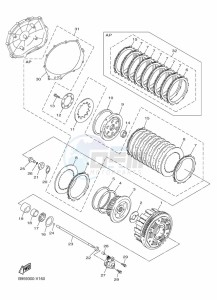 FJR1300D-AS FJR1300AS (B959) drawing CLUTCH