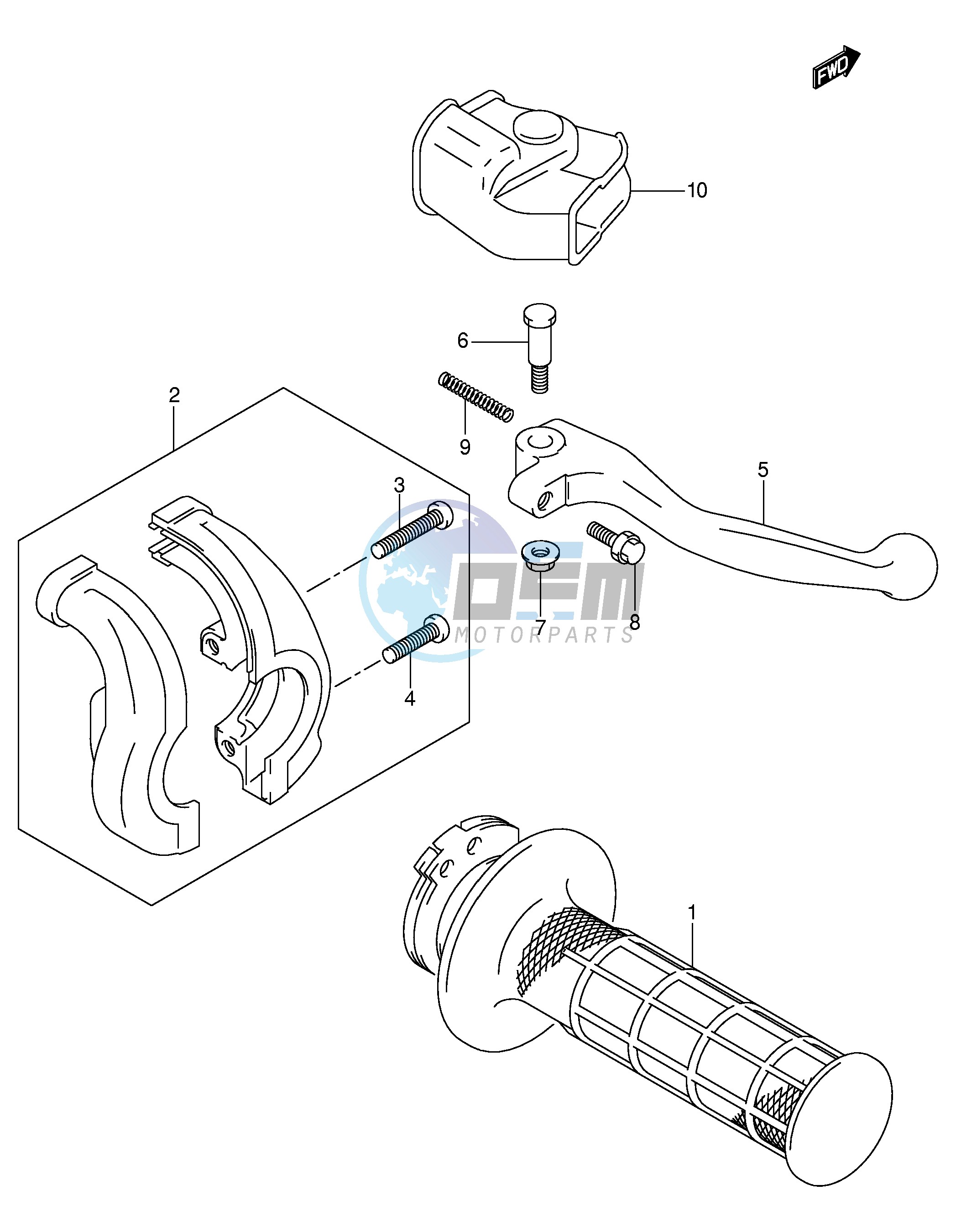 RIGHT HANDLE LEVER