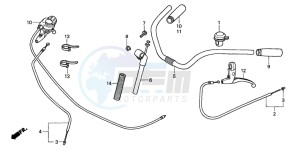 PAC16A1 RACOON drawing HANDLE/CABLE