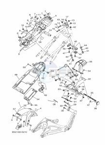 MT-09 MTN850-A (BS2T) drawing FENDER