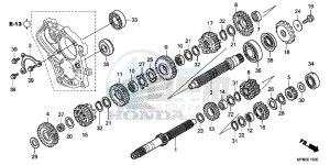 CB1000RAF CB1000R 2ED - (2ED) drawing TRANSMISSION