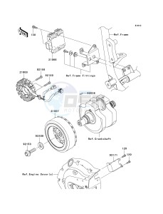 VN 900 D[VULCAN 900 CLASSIC LT] (6F-9F) D7F drawing GENERATOR