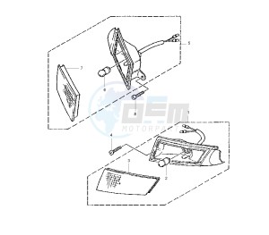 CT S 50 drawing FRONT FLASHER LIGHTS