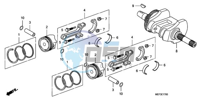 CRANKSHAFT/PISTON