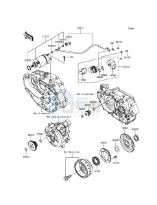 NINJA 250SL BX250AGFA XX (EU ME A(FRICA) drawing Starter Motor