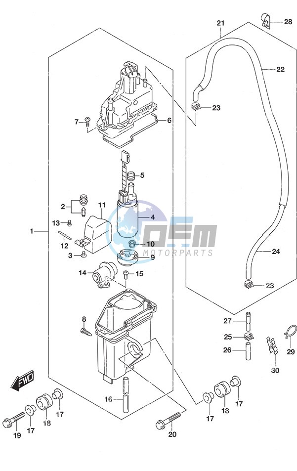 Fuel Vapor Separator