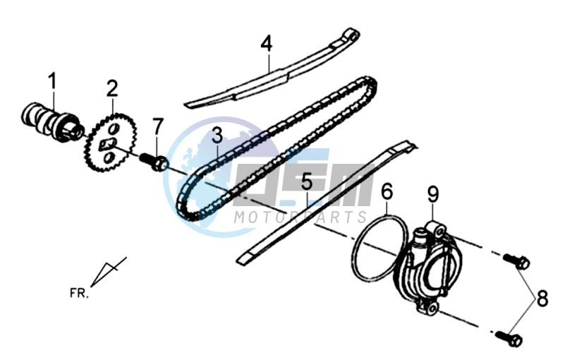 CYLINDER HEAD COVER / CAMSHAFT CHAIN