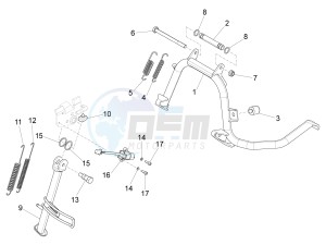 X10 125 4t 4v ie e3 drawing Stand