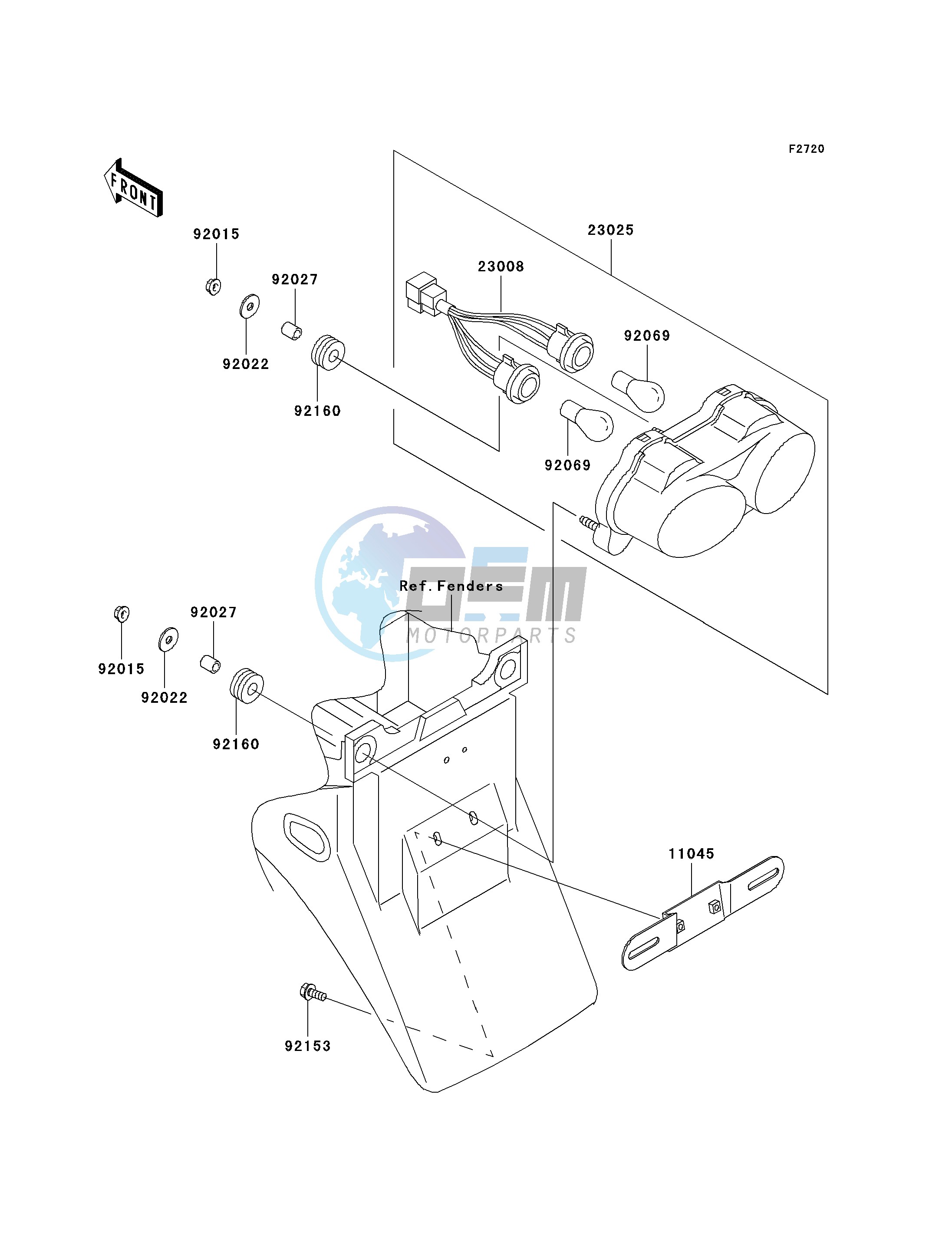 TAILLIGHT-- S- -