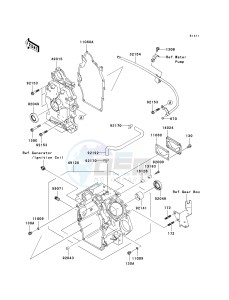 KAF 620 R [MULE 4010 TRANS4X4] (R9F-RAFA) R9F drawing CRANKCASE