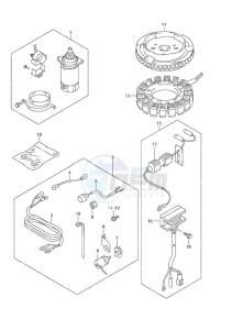 DF 30 drawing Starting Motor