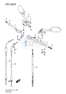 GSX-R1000R EU drawing HANDLEBAR