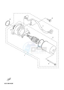 YN50FMU NEO'S 4 (B261 B261) drawing STARTING MOTOR