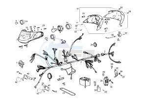 ATLANTIS O2 TWO CHIC - 50 cc drawing WIRING HARNESS