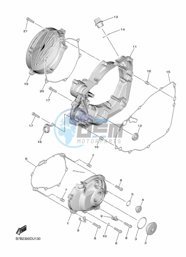 CRANKCASE COVER 1