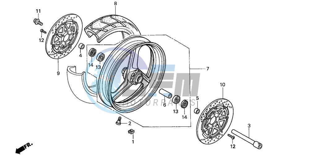 FRONT WHEEL