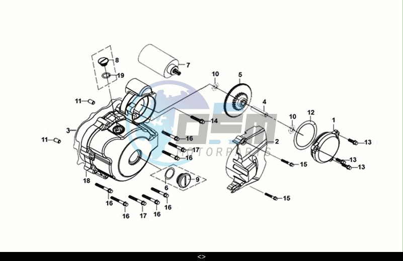 LEFT CRANKCASE COVER