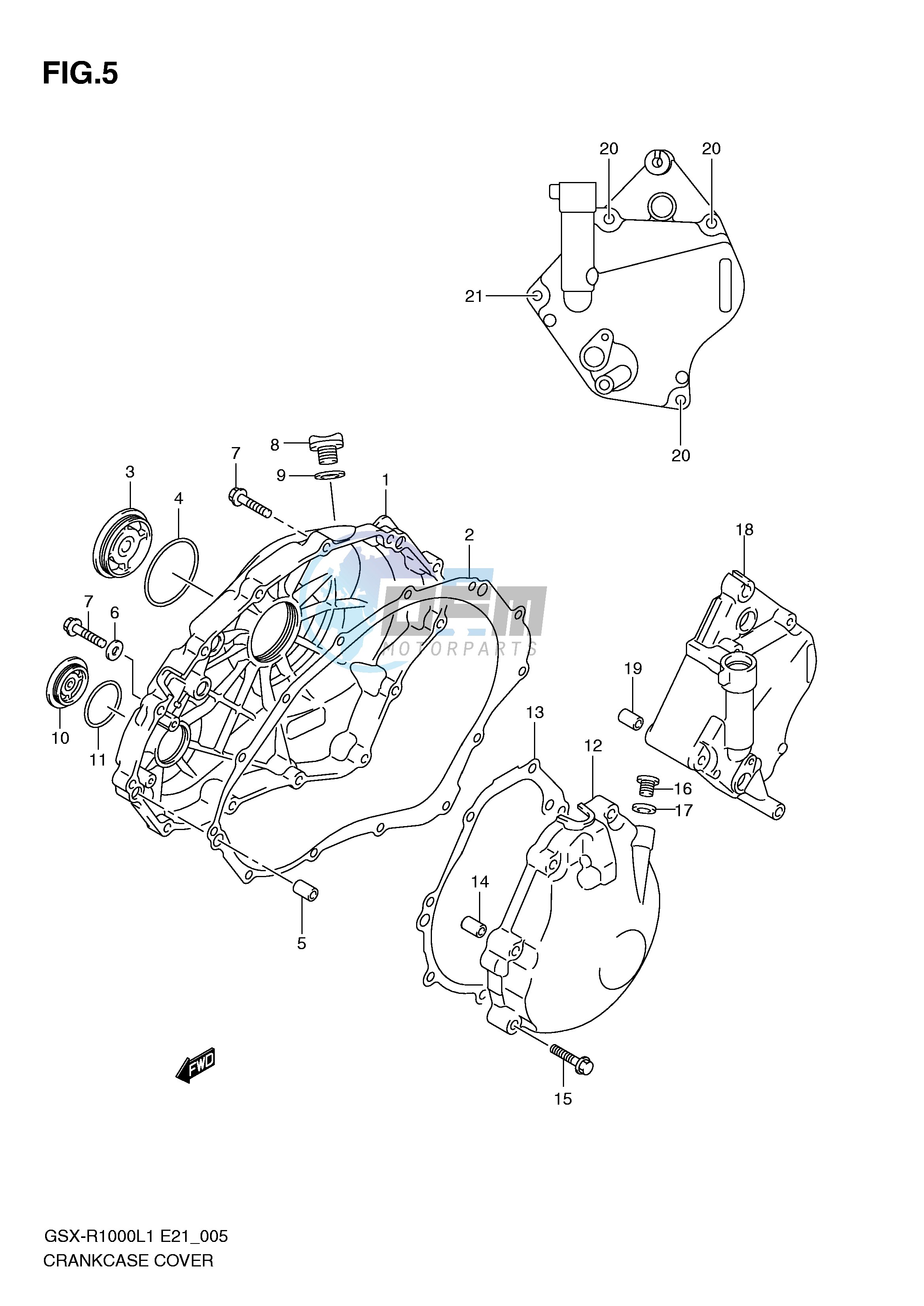 CRANKCASE COVER