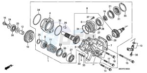 NT700VAA Europe Direct - (ED / ABS) drawing SIDE GEAR CASE