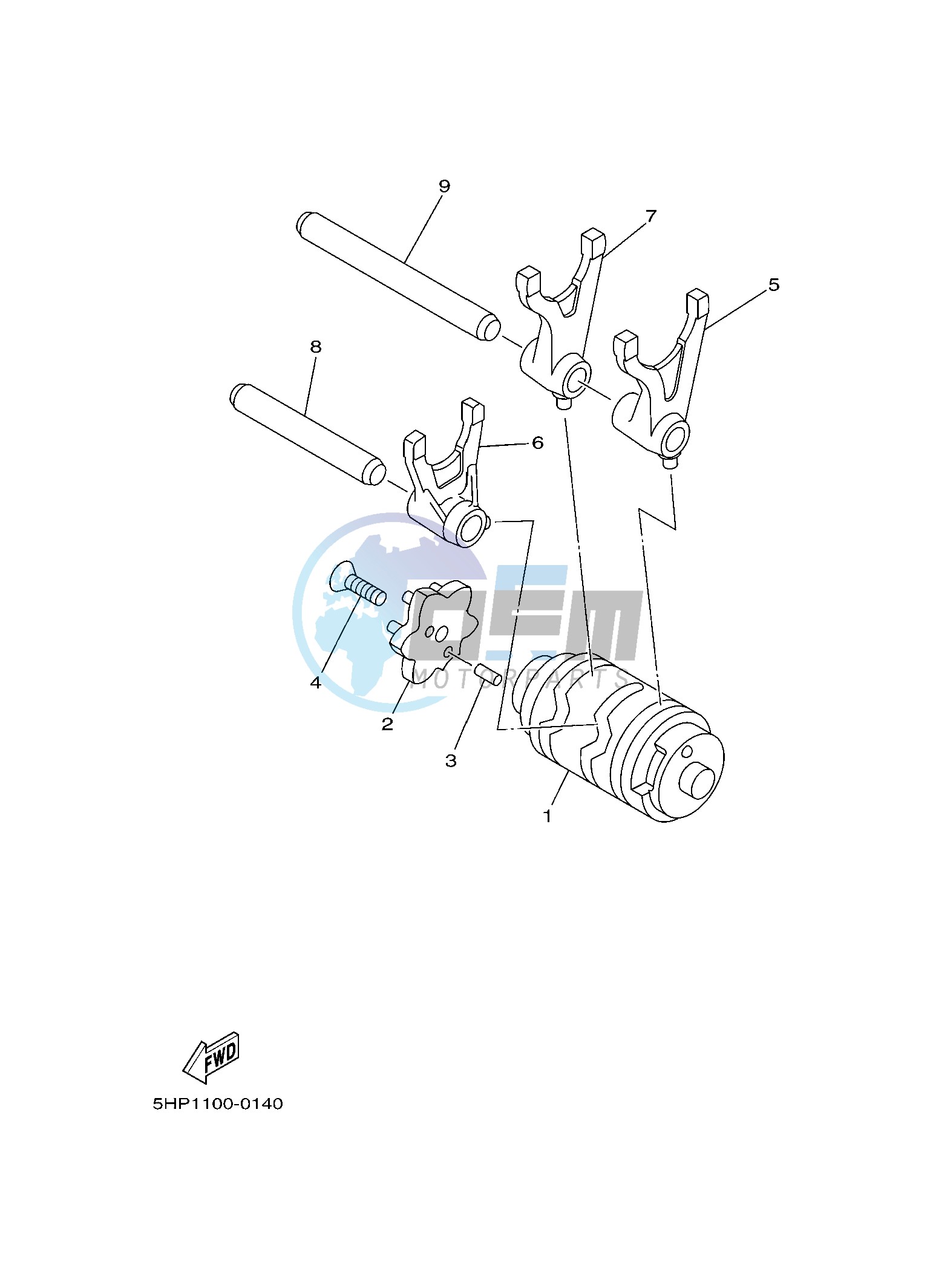 SHIFT CAM & FORK