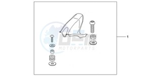 CBR1000RA9 U / ABS MME SPC drawing CARBON FIBER HUGGER