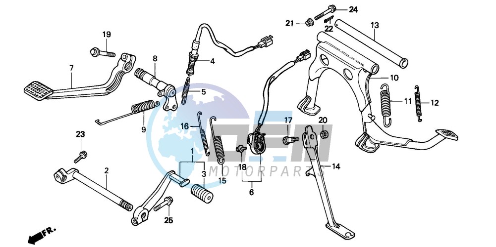 PEDAL/STAND