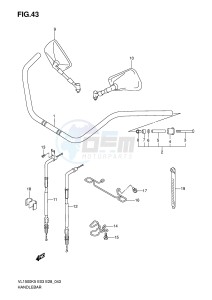 VL1500 (E3-E28) drawing HANDLEBAR