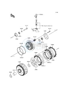 Z250SL_ABS BR250FFF XX (EU ME A(FRICA) drawing Clutch