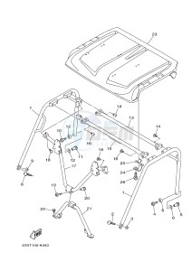 YXR700F YXR7FSPD RHINO 700 SPORTS EDITION (1RBM 1RBN 1RBP) drawing GUARD 2