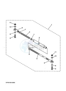 FL250HETU drawing STEERING-ACCESSORY-2