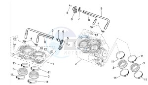 TUONO 1100 V4 RR E4 ABS (NAFTA) drawing Throttle body