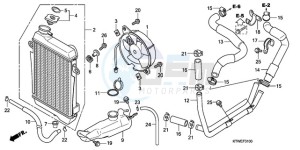 SH300AR9 F / ABS CMF SPC drawing RADIATOR