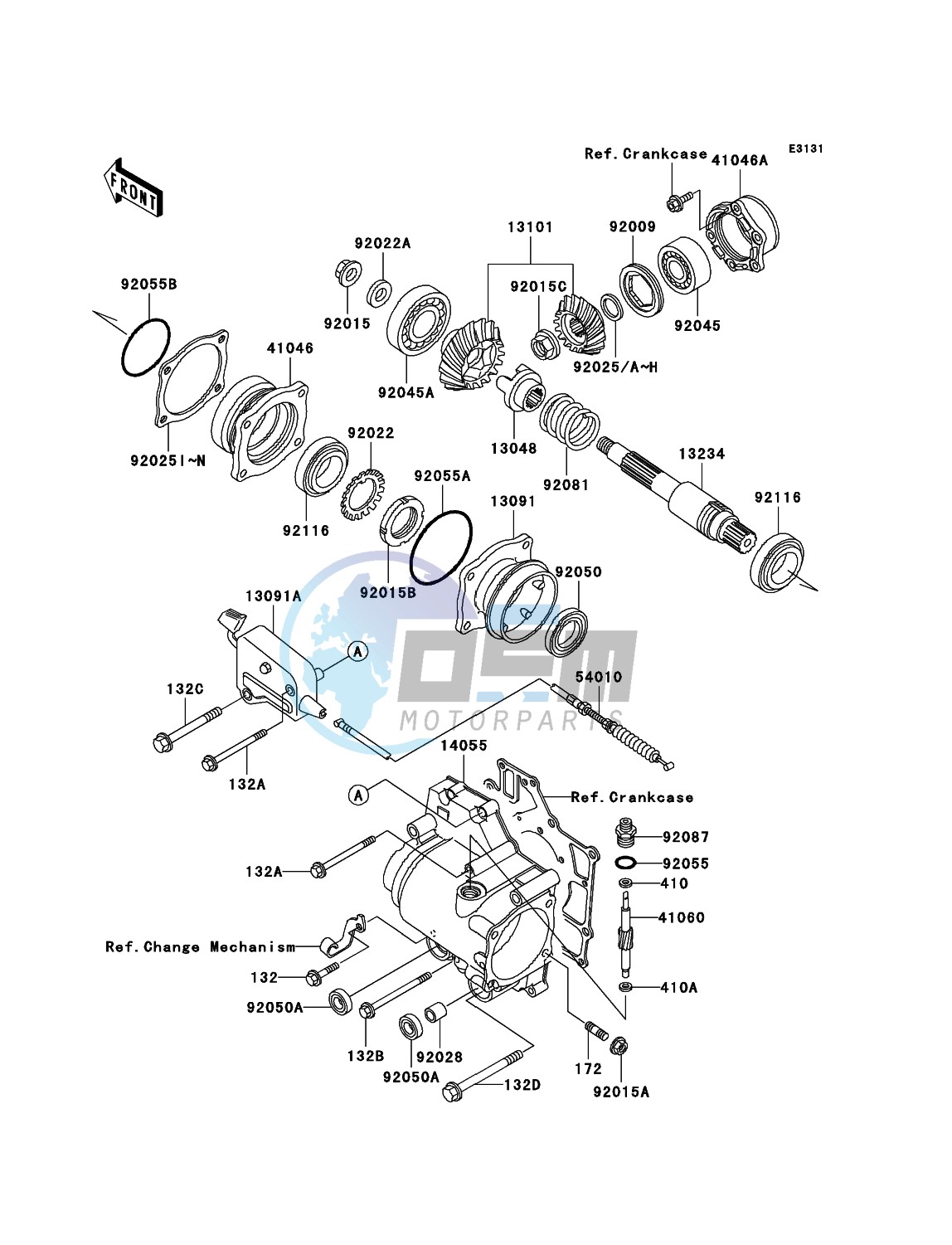 Front Bevel Gear