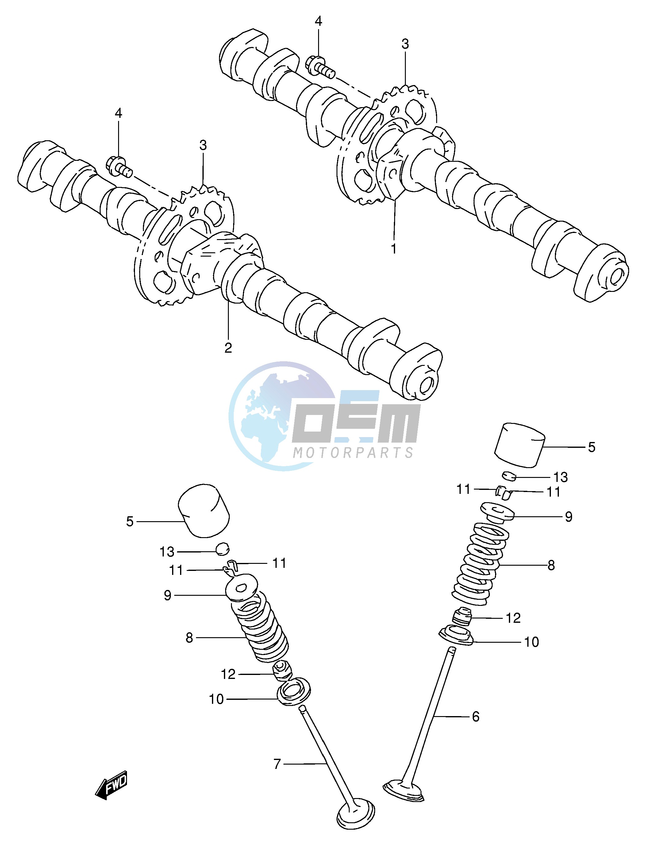 CAM SHAFT - VALVE