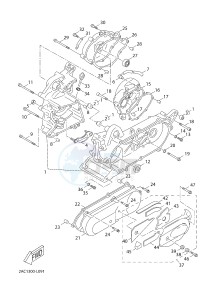 YN50FT NEO'S 4 (2ACL) drawing CRANKCASE