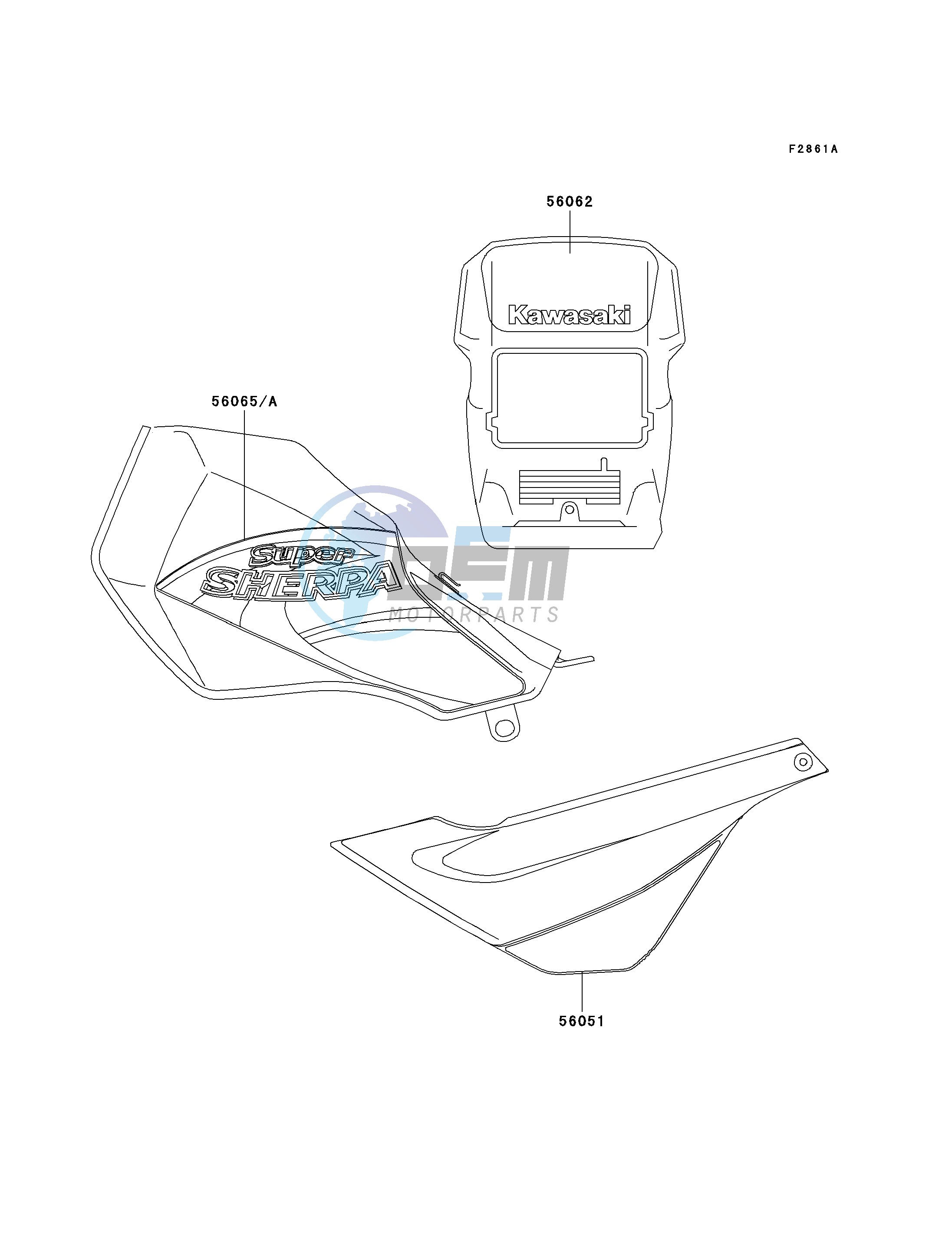 DECALS-- KL250-G6- -