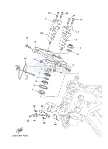 MT09TRA MT-09TRA TRACER 900 (2SCB) drawing STEERING