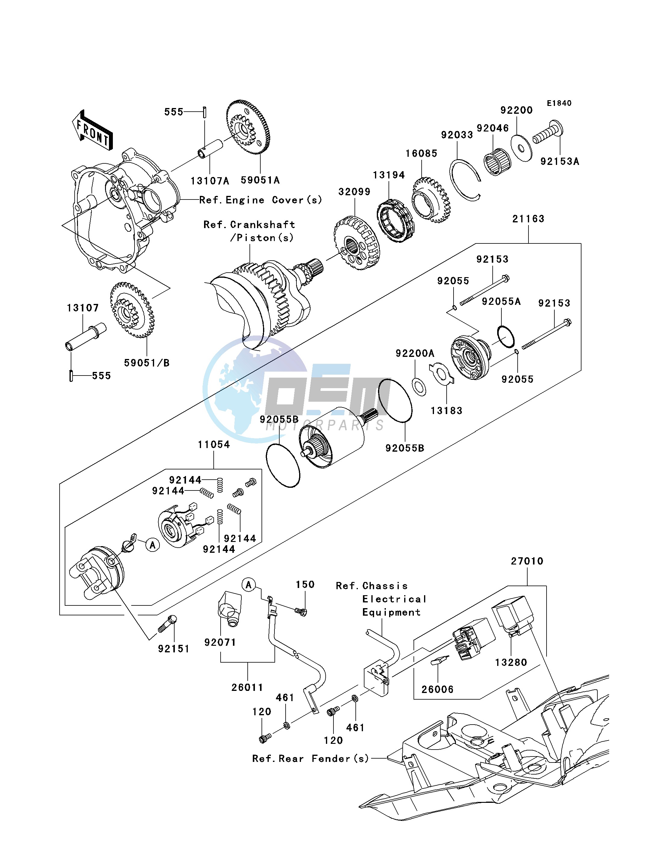 STARTER MOTOR