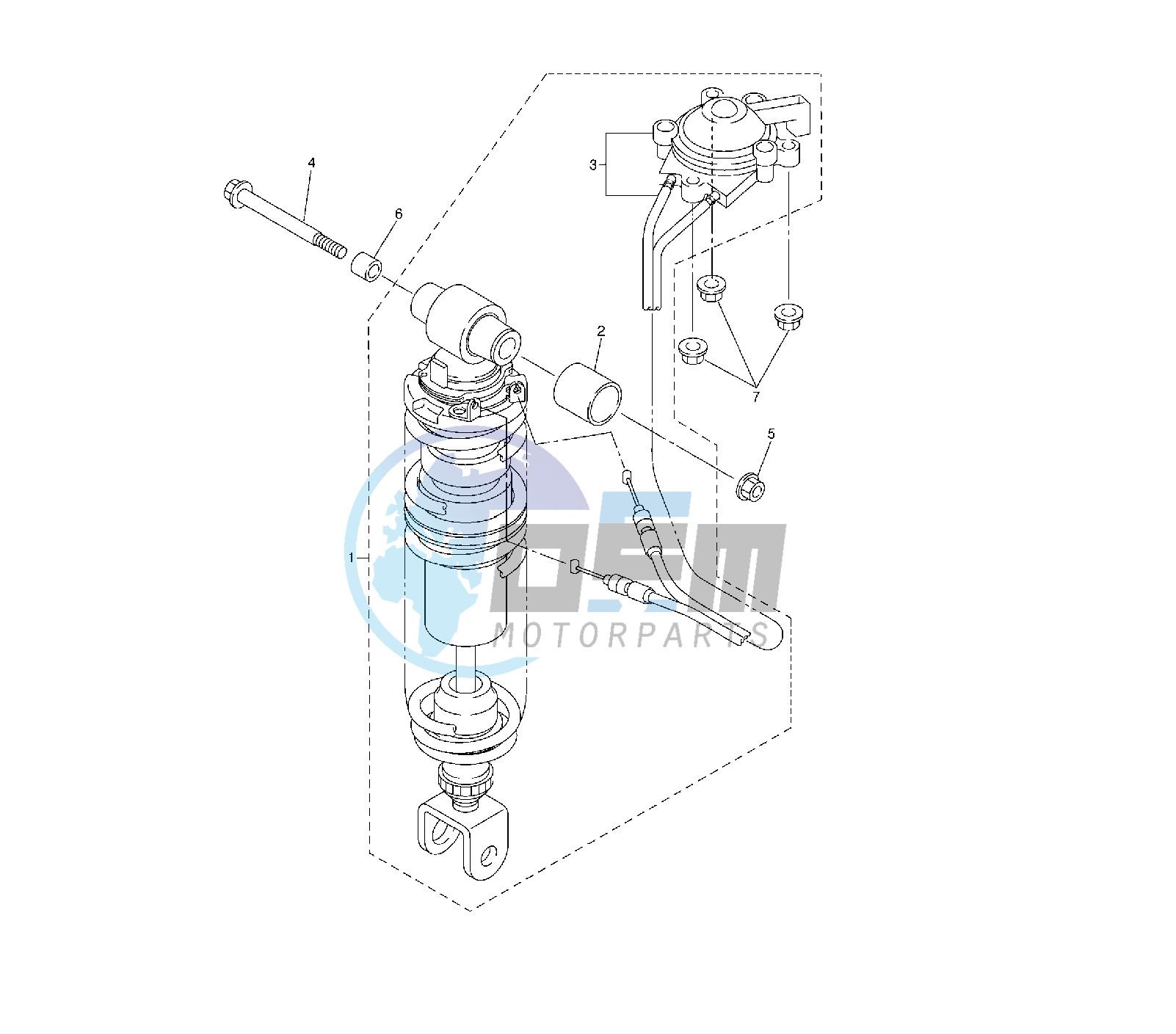 REAR SHOCK ABSORBER