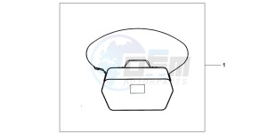 CBF1000 drawing INNERBAG TOPBOX