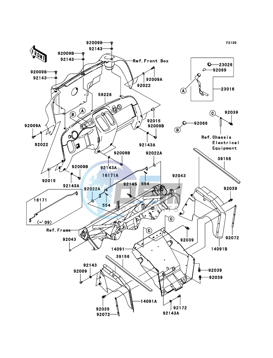 Frame Fittings(Front)