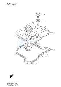 RM-Z450 EU drawing CYLINDER HEAD COVER