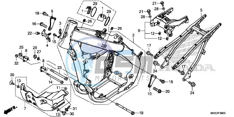 FRAME BODY