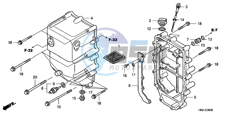 TRANSMISSION (VFR1200X/XA/XL)