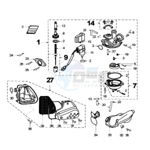 FIGHT RIX drawing CARBURETTOR